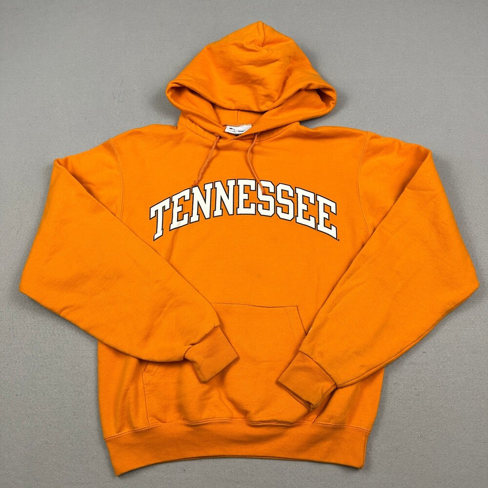 Tennessee Volunteers Hoodie Men Small Orange Champion Pullover Sweatshirt S *
